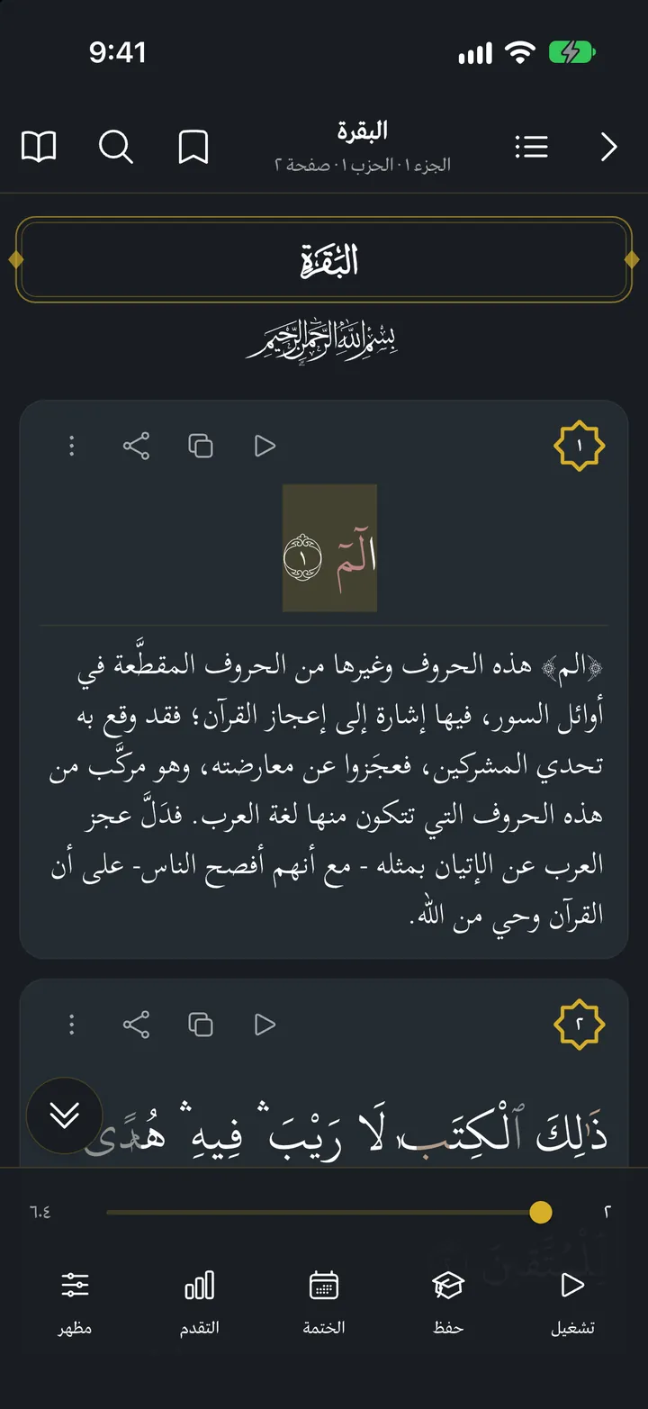 قرآني إكس: الترجمة والتفسير