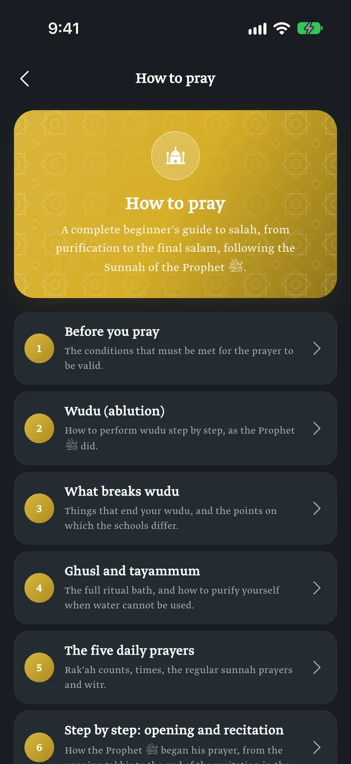 QuraniX: How to pray