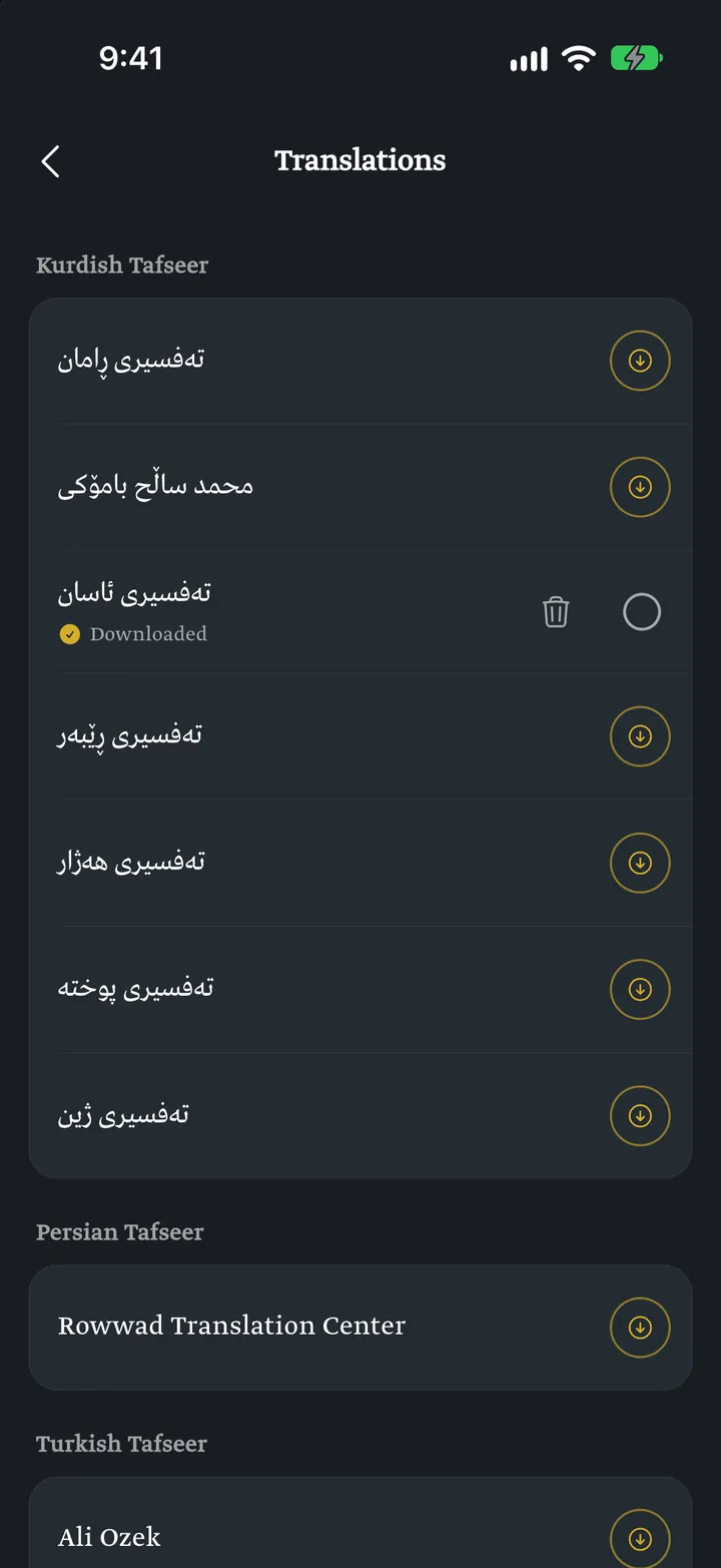 QuraniX: Translations
